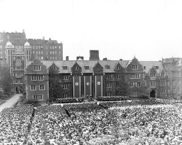 early Penn buildings and campus